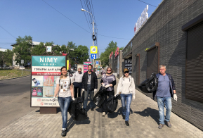 Участие в весеннем краевом субботнике в 2021 году