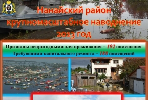 Ликвидация последствий крупномасштабного наводнения на территории края